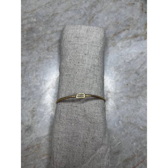 Fendi Gold-Tone Chain Bracelet - Picture 2 of 11